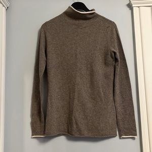 Nicole Miller Cashmere Mock Neck Sweater
